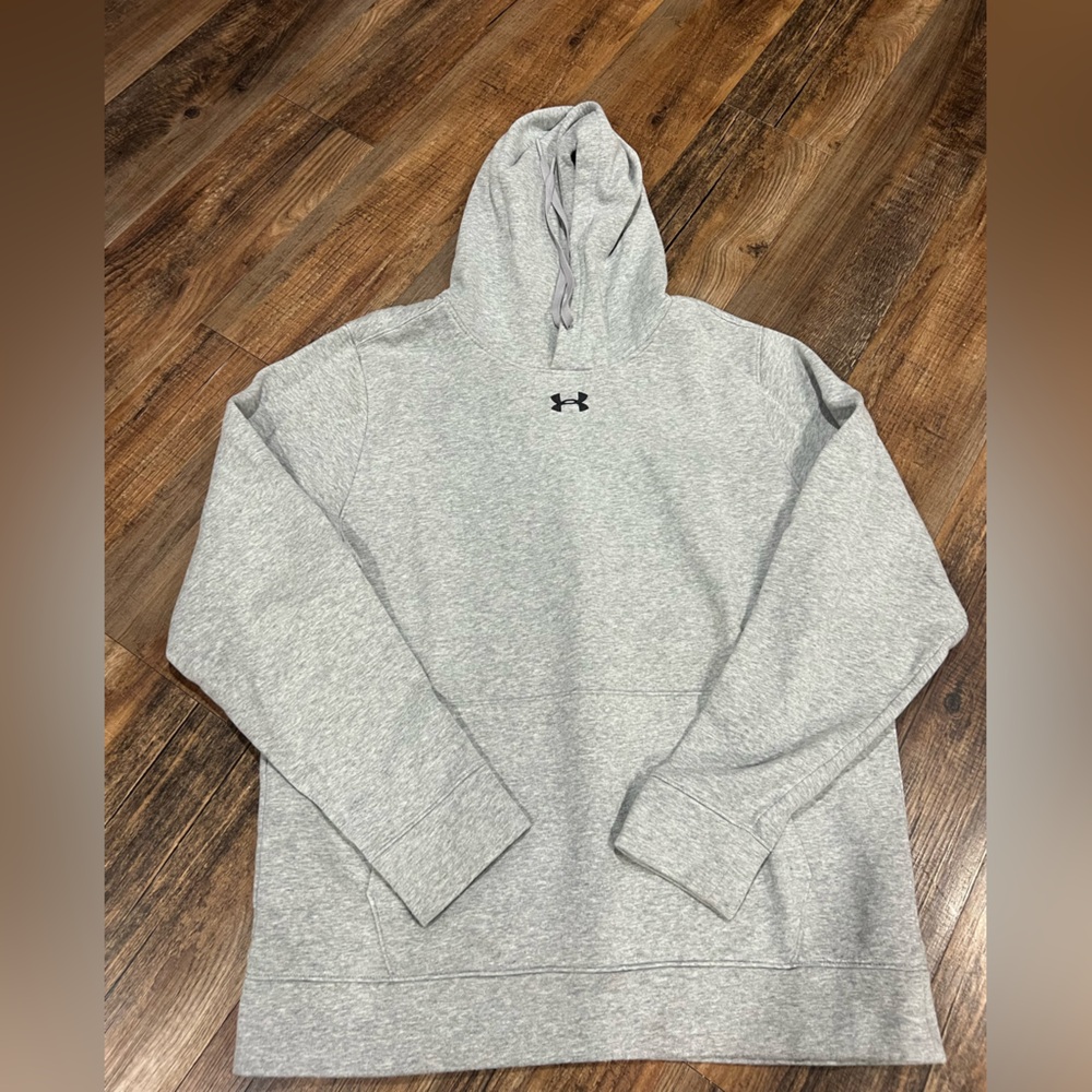 Under Armour Light Gray ColdGear Hoodie
